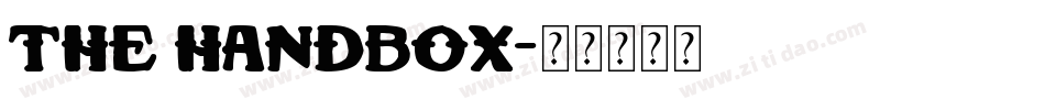 THE HANDBOX字体转换
